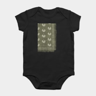 Linen flap Baby Bodysuit